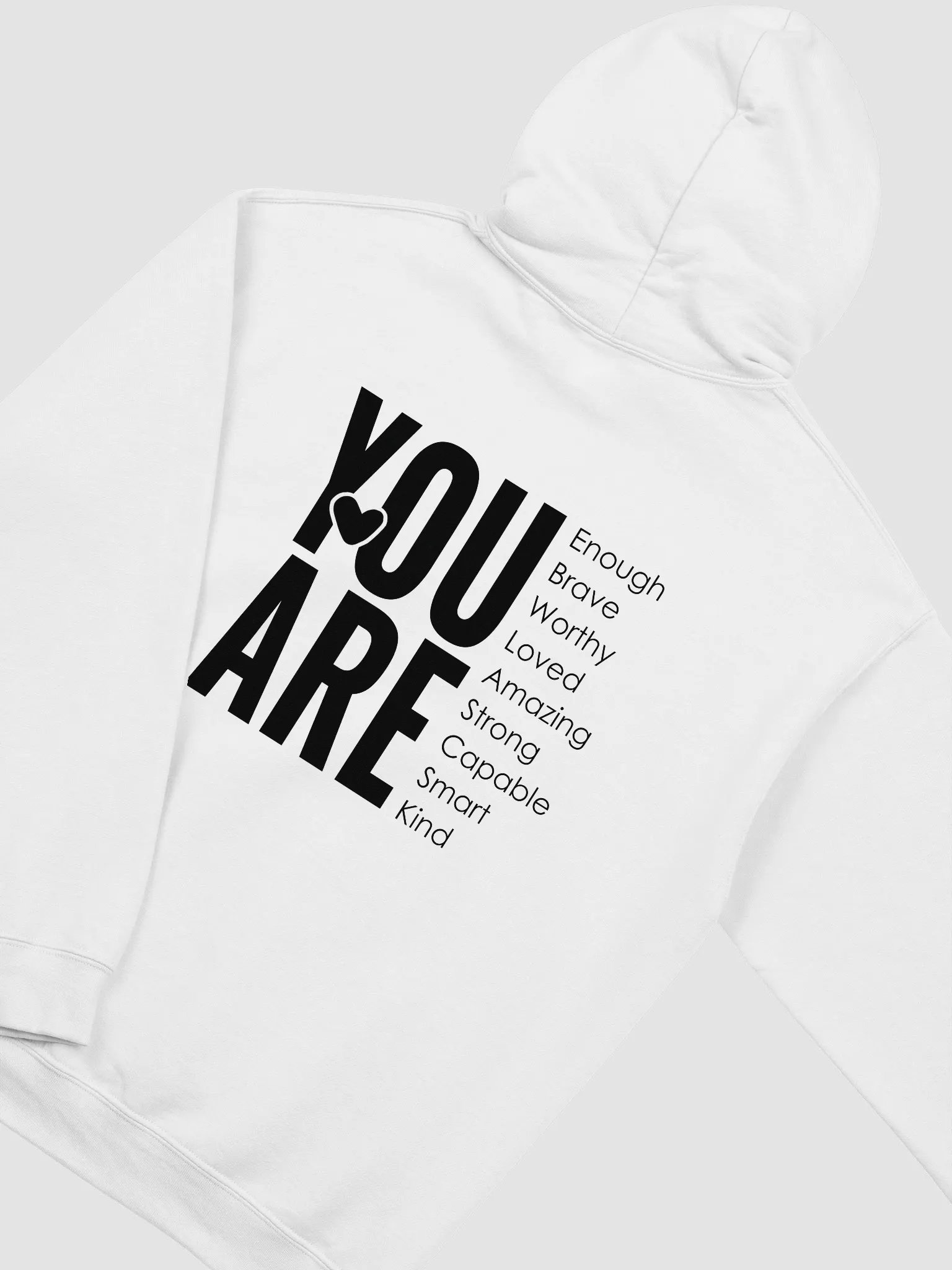 You Are Inspirational Hoodie, Positive Affirmations Gift product image (4)