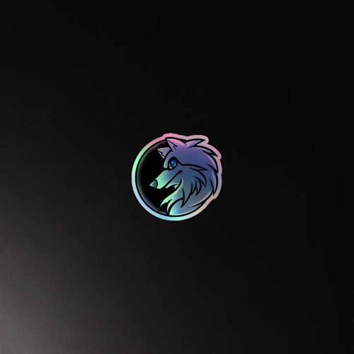 Mystic Wolf Holographic Sticker Set product image (4)