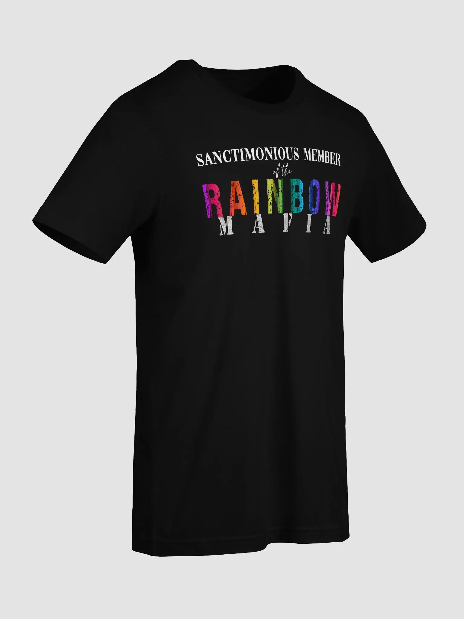 Rainbow Mafia Short Sleeve T-Shirt (Dark Colours) product image (9)