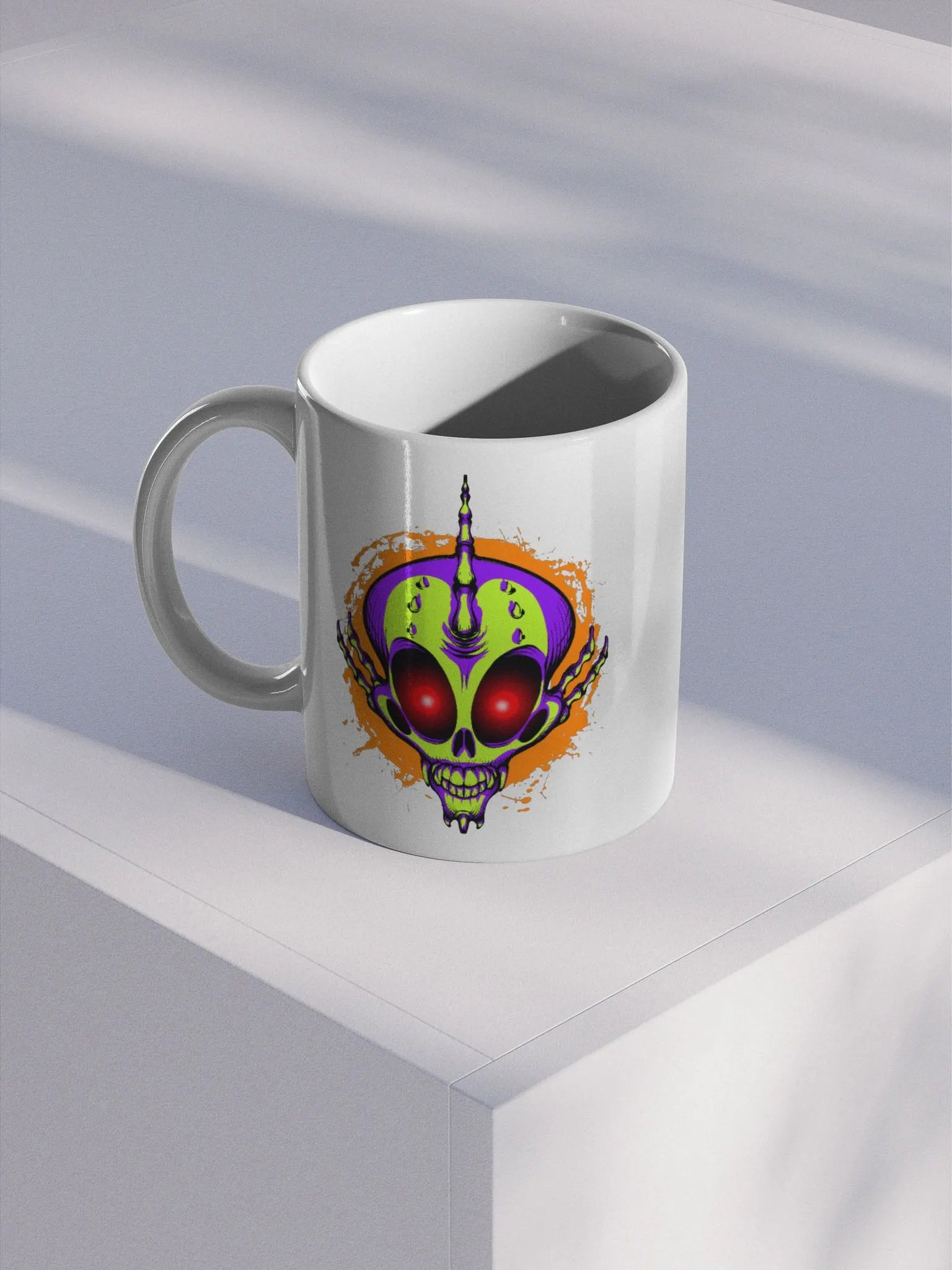 Alien Skull - Spooky Mug product image (1)