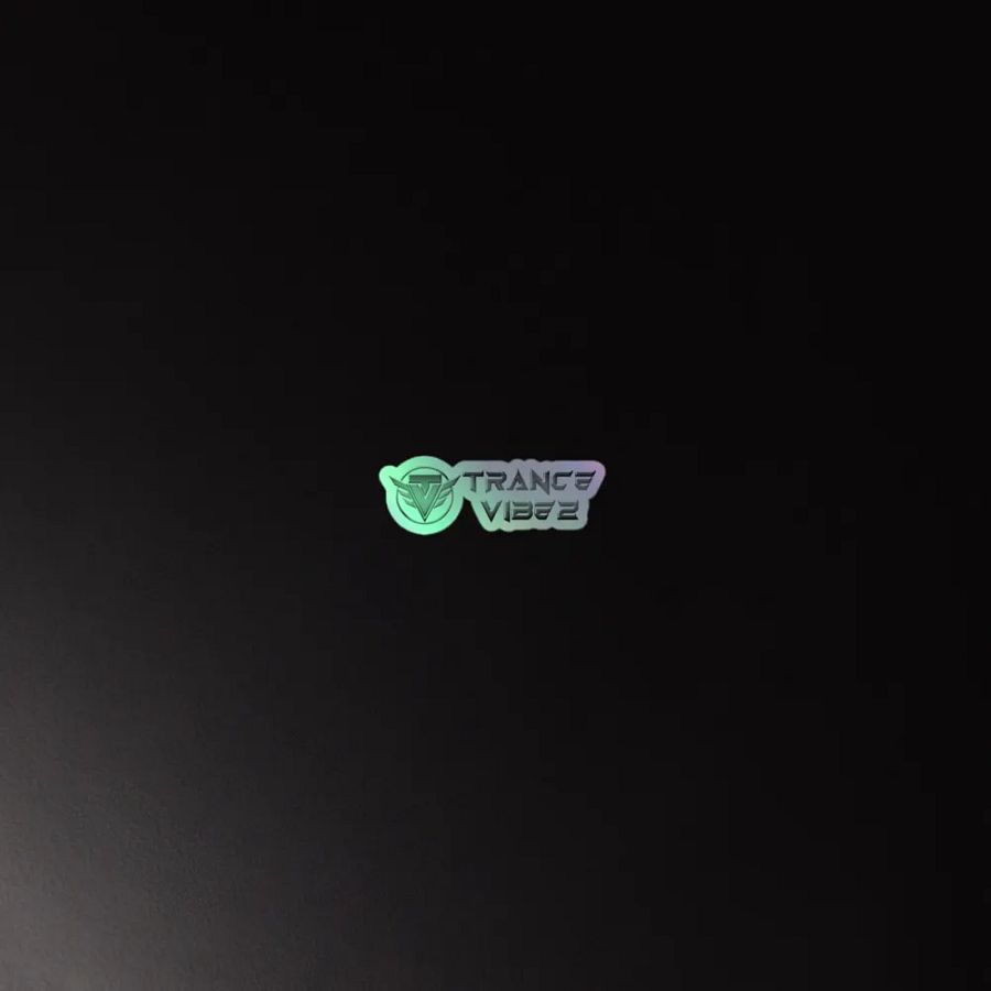 Trance Vibez Holographic Sticker product image (4)