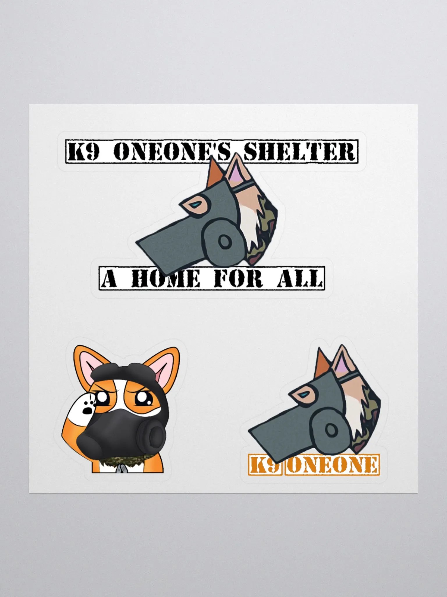 OG K9 Sticker Set 1 product image (1)