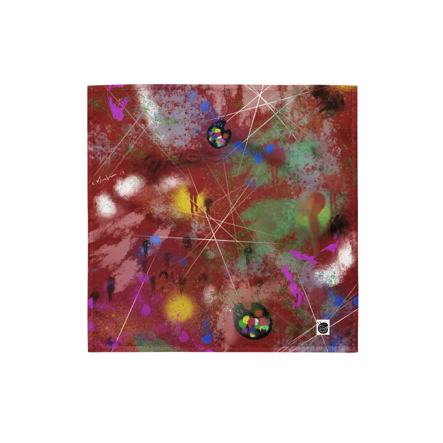 SplatterWear #2 Bandana/Radish product image (1)