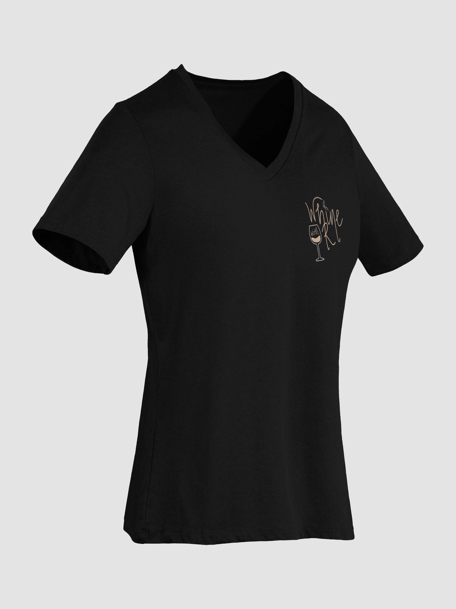 Golden Logo V-Neck Tee product image (4)