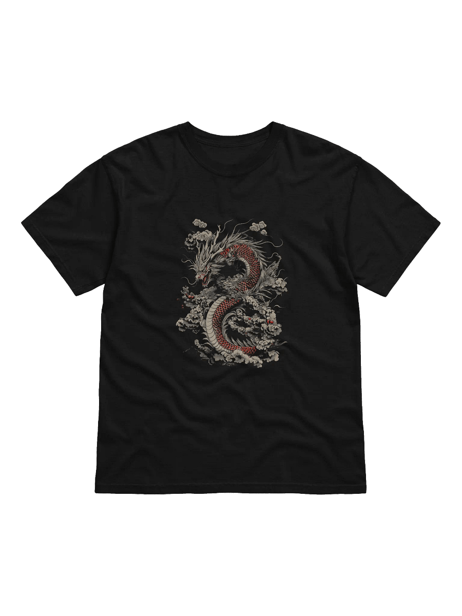 Dragon Art T-Shirt, Mythical Creature Graphic Tee product image (1)