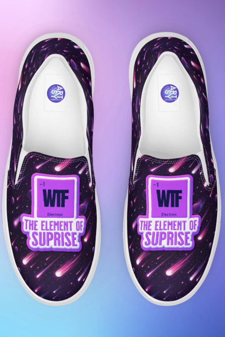 Funny WTF All Over Print Shoes product image (1)