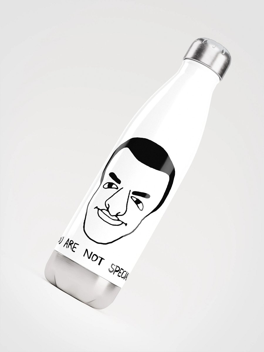 You are NOT Special - Stainless Steel Water Bottle WHITE product image (4)