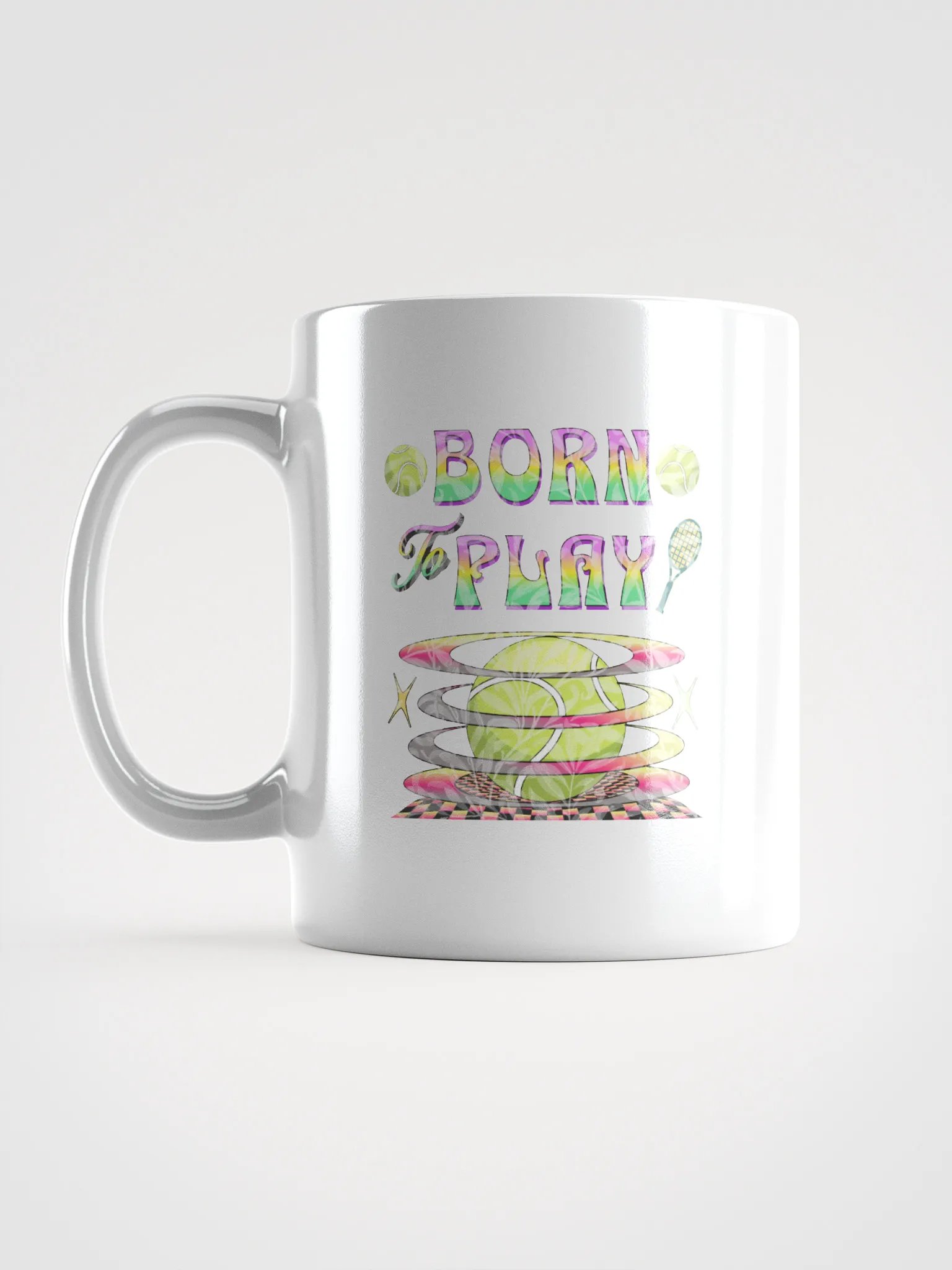 Born To Play Tennis Mug product image (1)