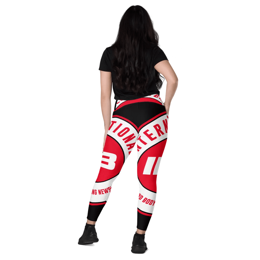 IFBNewsfeed.Org's All-Over Print Crossover Leggings with Pockets product image (10)