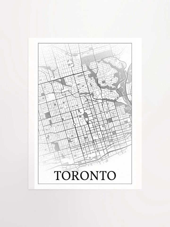 Toronto, Canada, city map print product image (3)