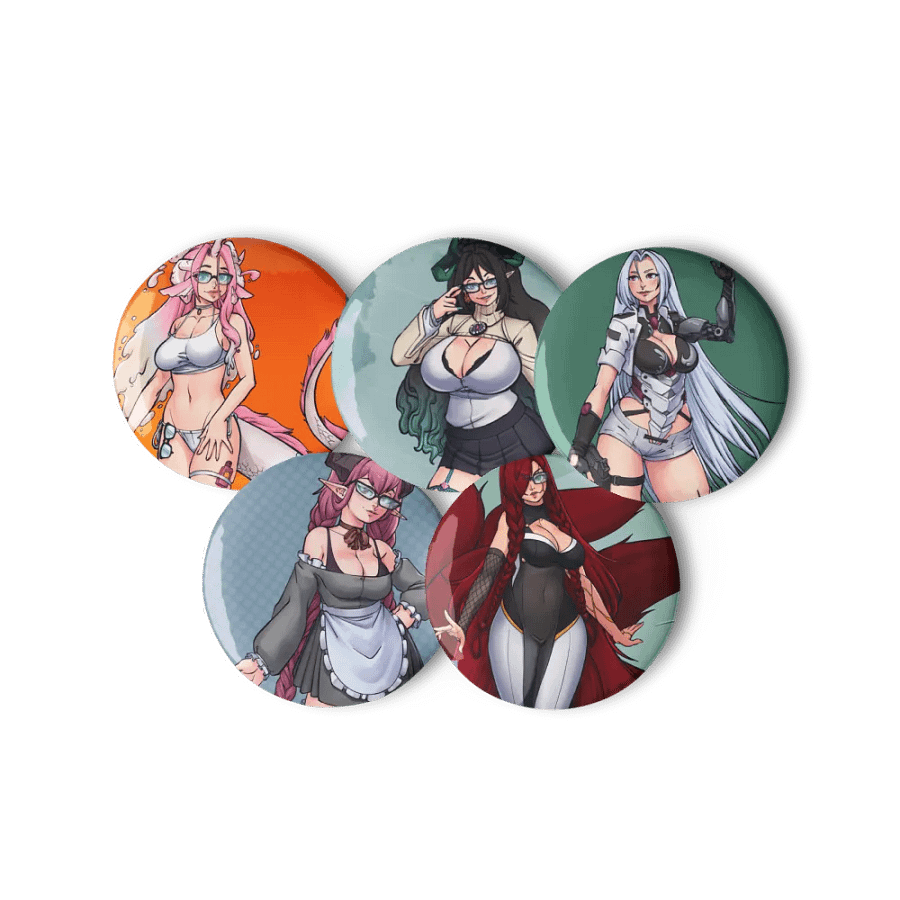 5 of the 7 Deadly Sins Pins product image (11)