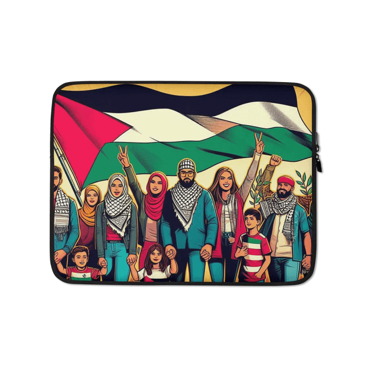 Unity Flag Laptop Sleeve | free palestine product image (1)