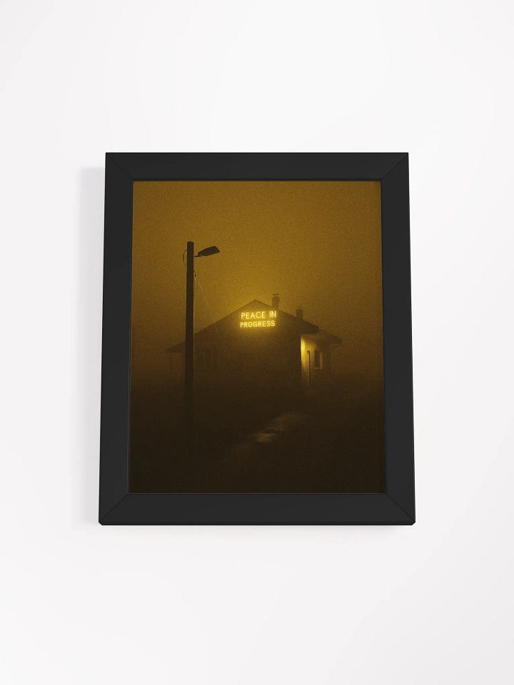 "Peace in Progress" Framed Poster product image (12)