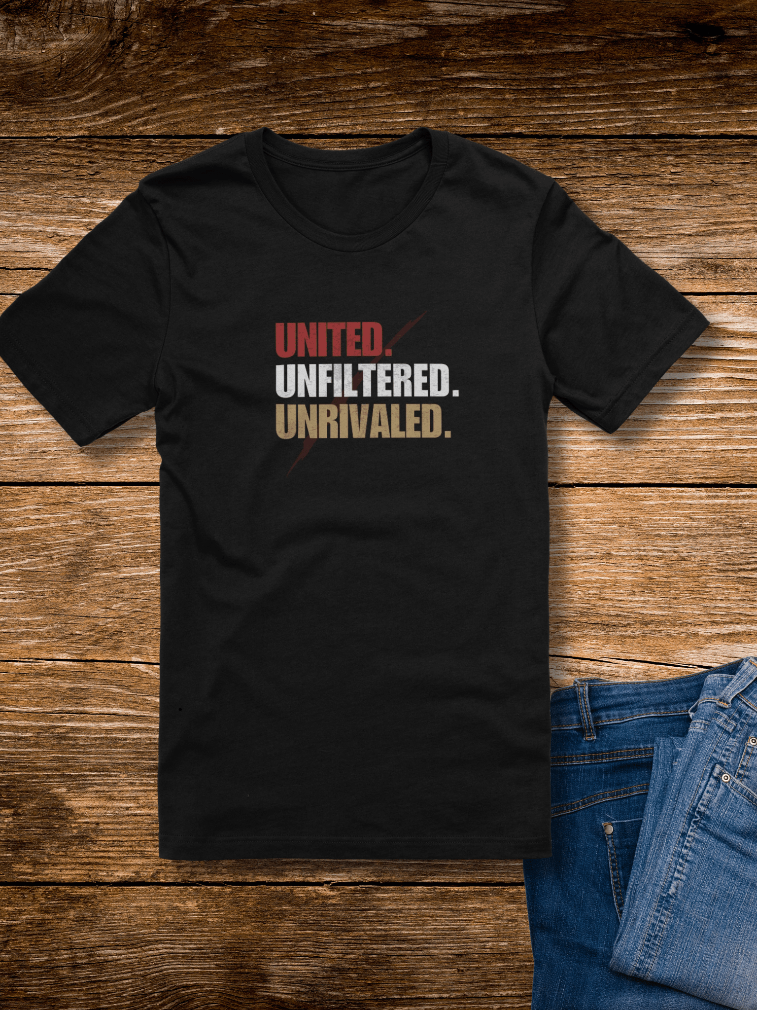 United. Unfiltered. Unrivaled. Bella+Canvas Supersoft T-Shirt product image (1)