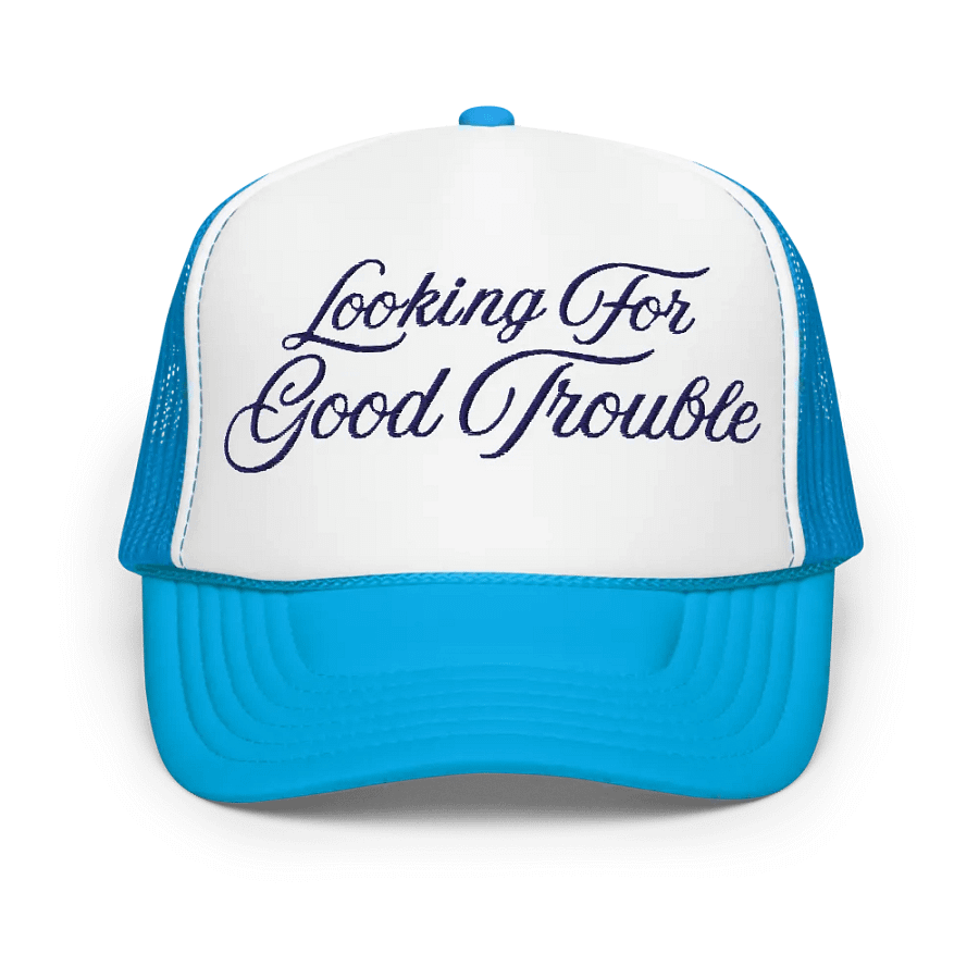 Resistors, Looking for Good Trouble, Light Embroidered Cap product image (1)
