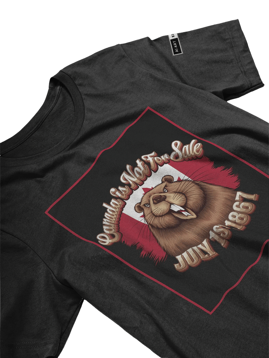 Women "CANADA IS NOT FOR SALE" supersoft T-Shirt product image (3)
