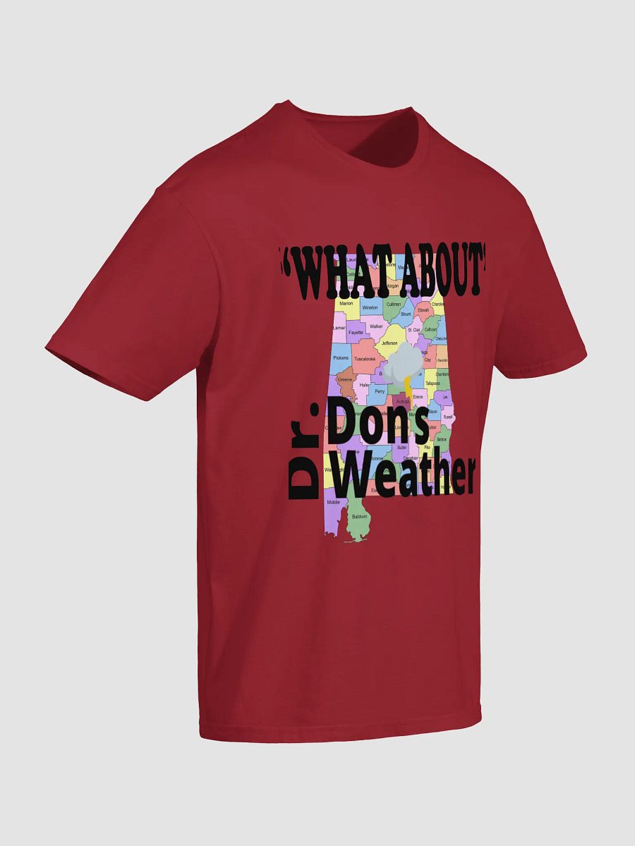 Alabama "WHAT ABOUT" T-Shirt BLK Print product image (6)