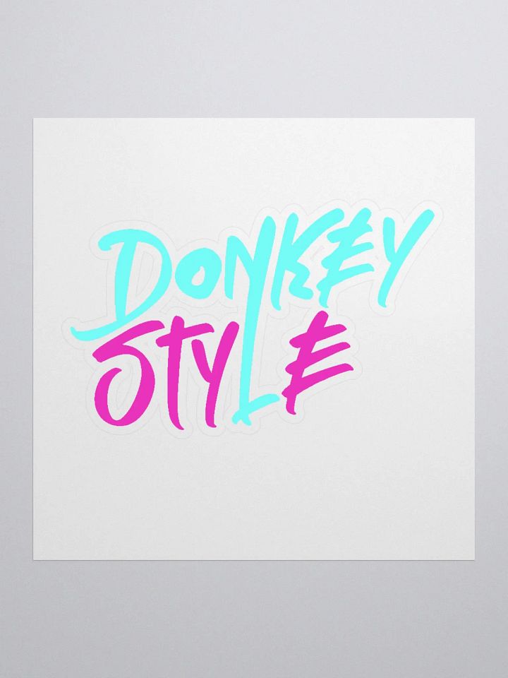 DonkeyStyle Sticker product image (1)