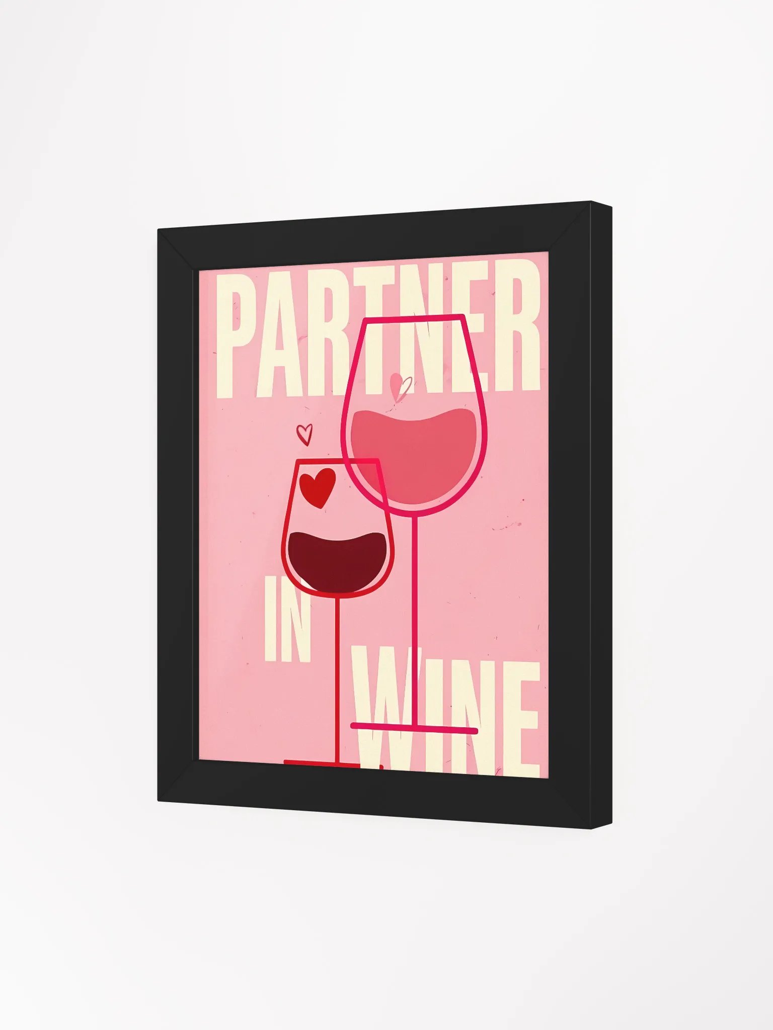 Partner in Wine Framed Poster product image (4)