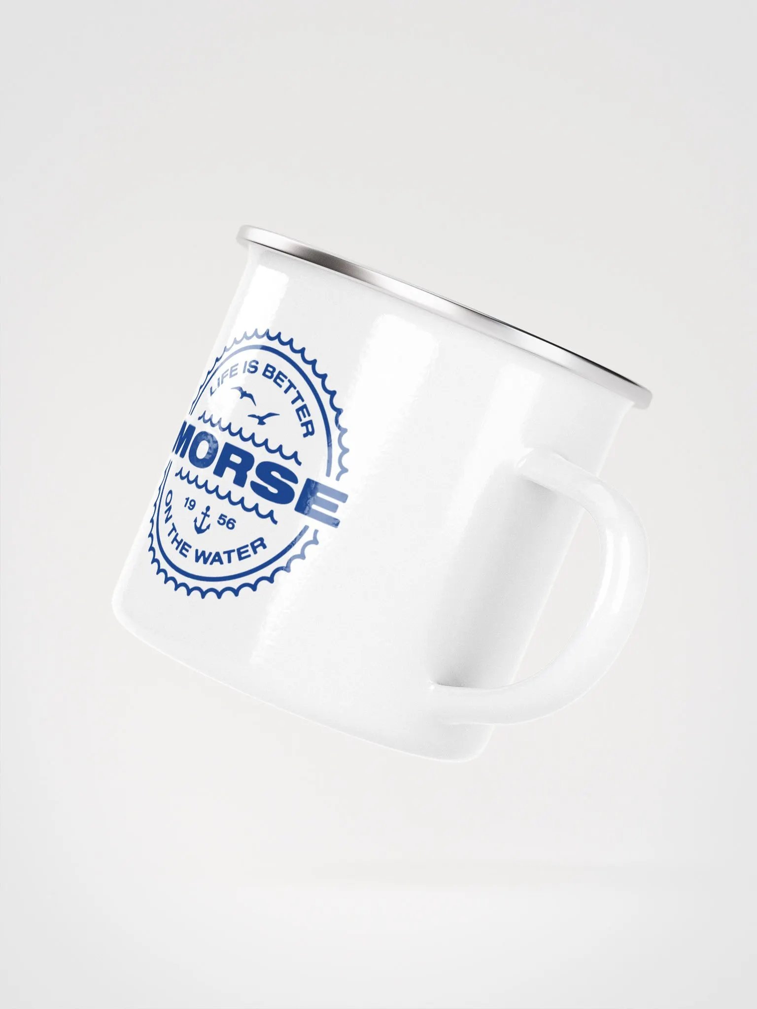 Morse "Better on the Water" Enamel Mug product image (3)