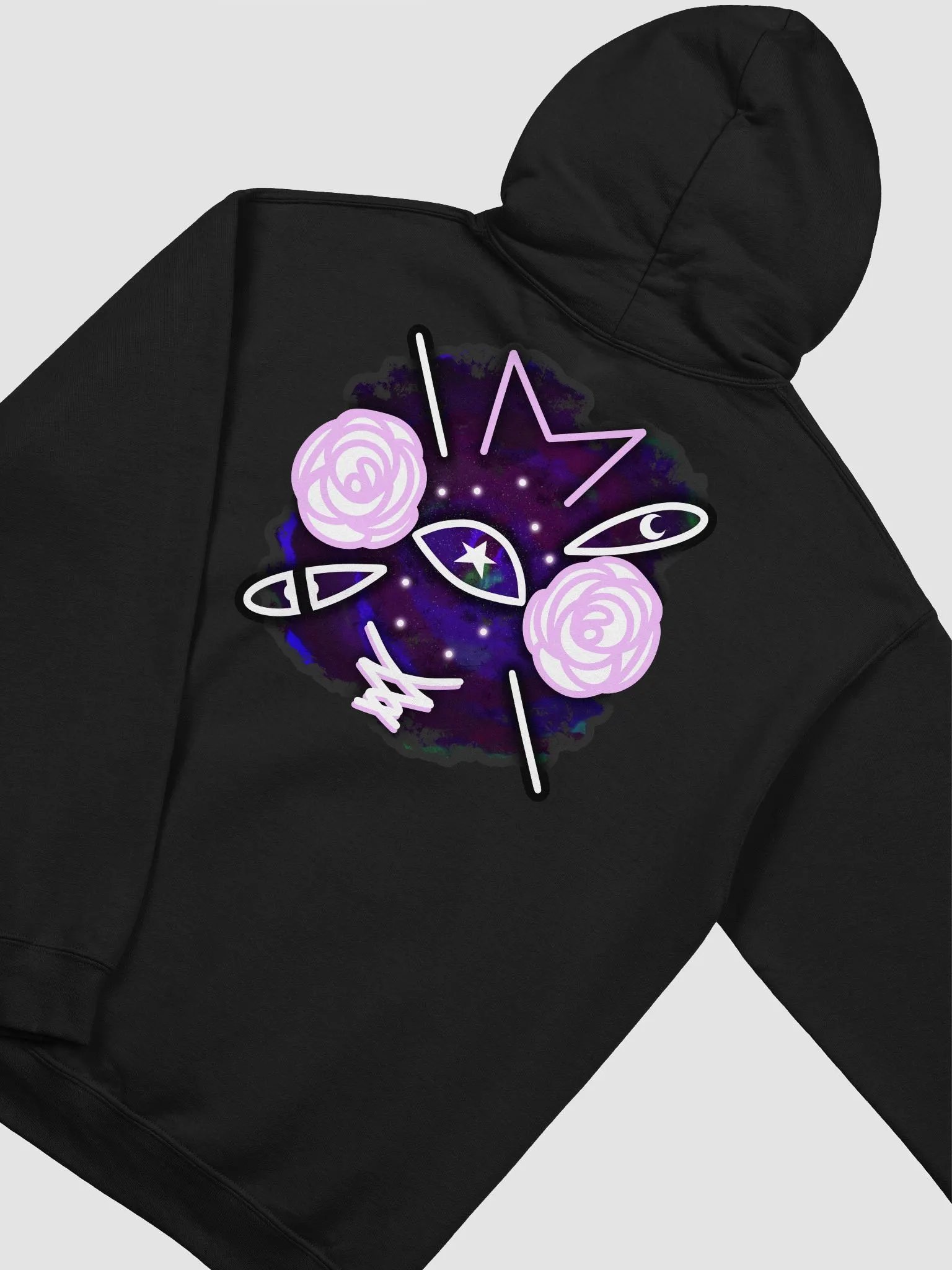 Five Rejects graphic hoodie with eye of the maker symbol official Hollow studios merch product image (4)