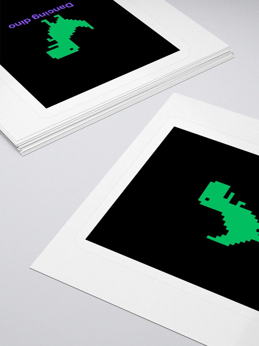 dancing dino stickers product image (14)