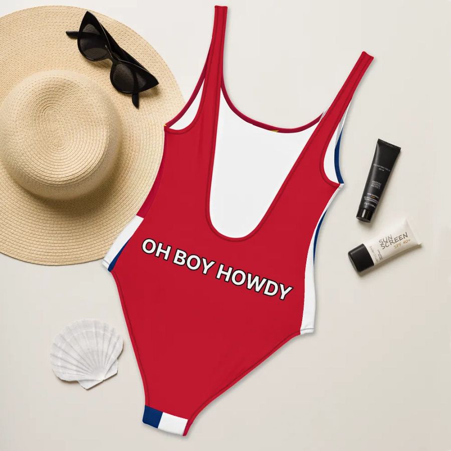 LA Tiger Flag One piece swimsuit product image (8)