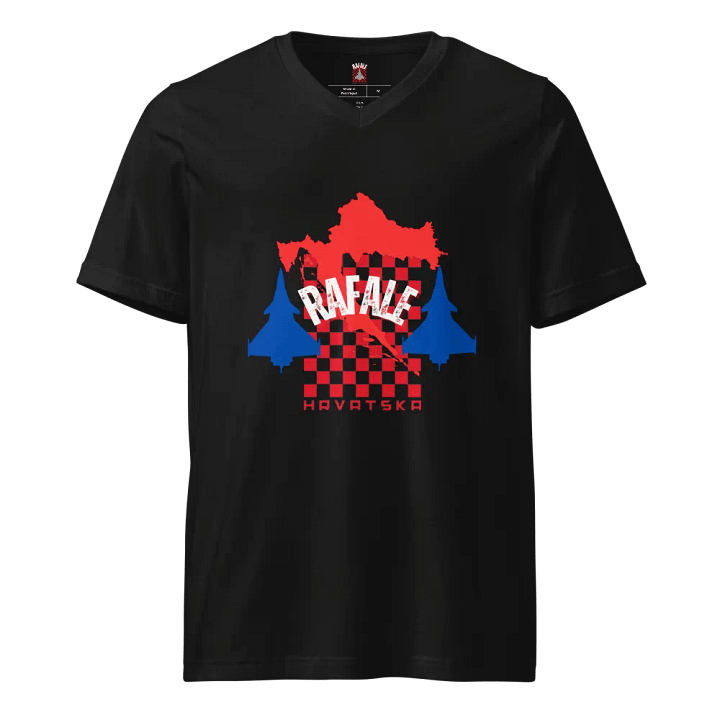Rafale Hrvatska (Croatia)V-Neck T-Shirt product image (1)