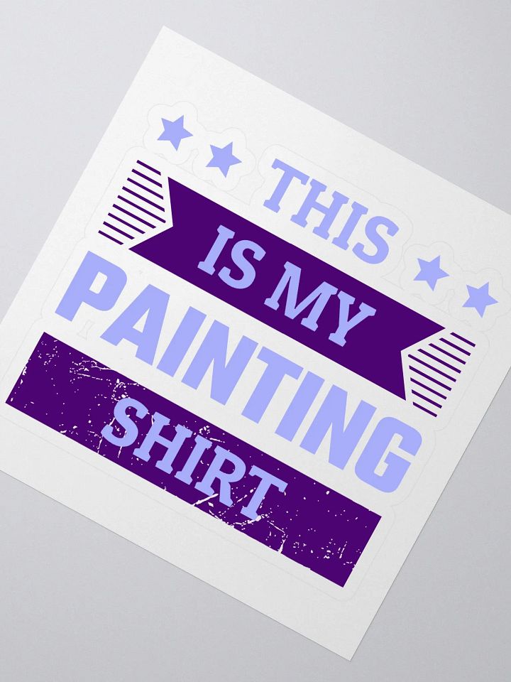 THIS IS MY PAINTING SHIRT product image (2)