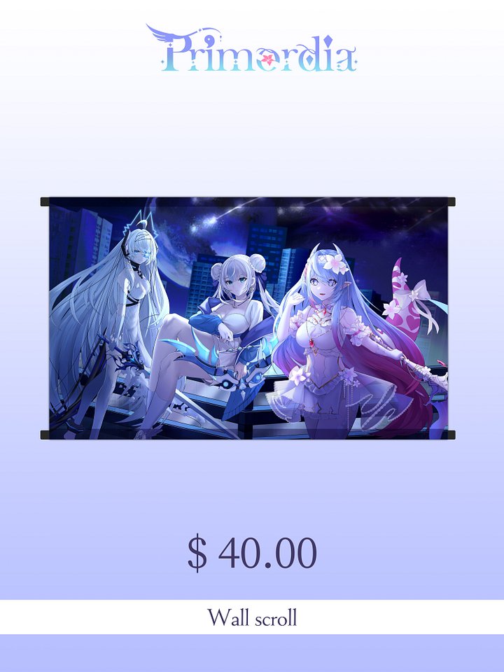 Debut Wall scroll product image (1)