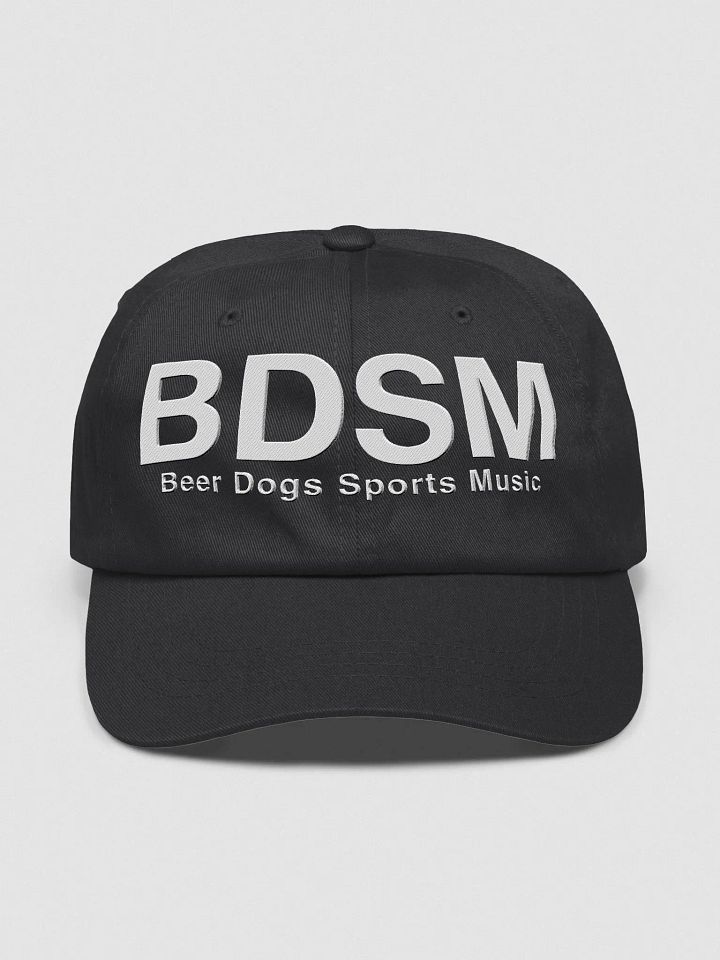 Beer Dogs Sports Music BDSM Dad Hat product image (1)