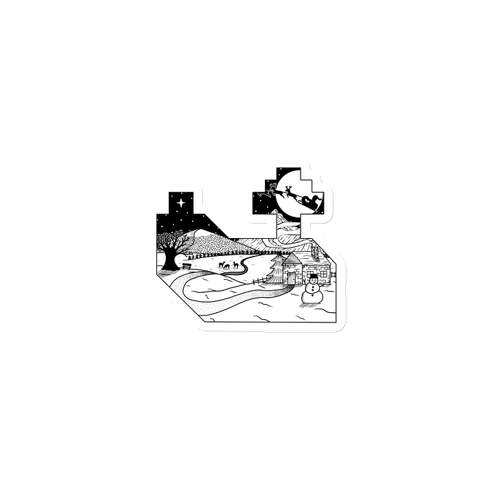 Winter Night - Christmas 2025 Ltd. Magnet product image (1)