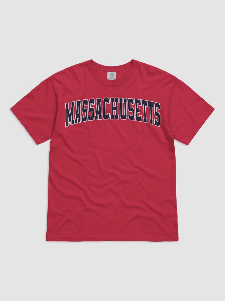 Massachusetts Vintage Stylish Unisex Garment-Dyed T-shirt product image (2)