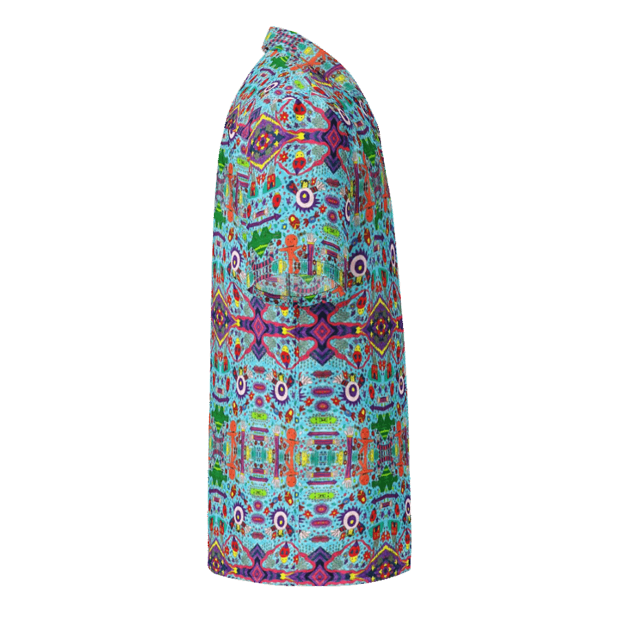 Abstract Doodle Characters Unisex Hawaiian Shirt product image (12)