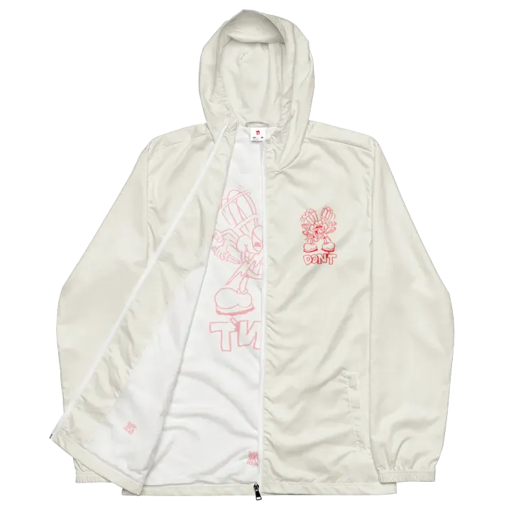 "Don't" windbreaker product image (2)