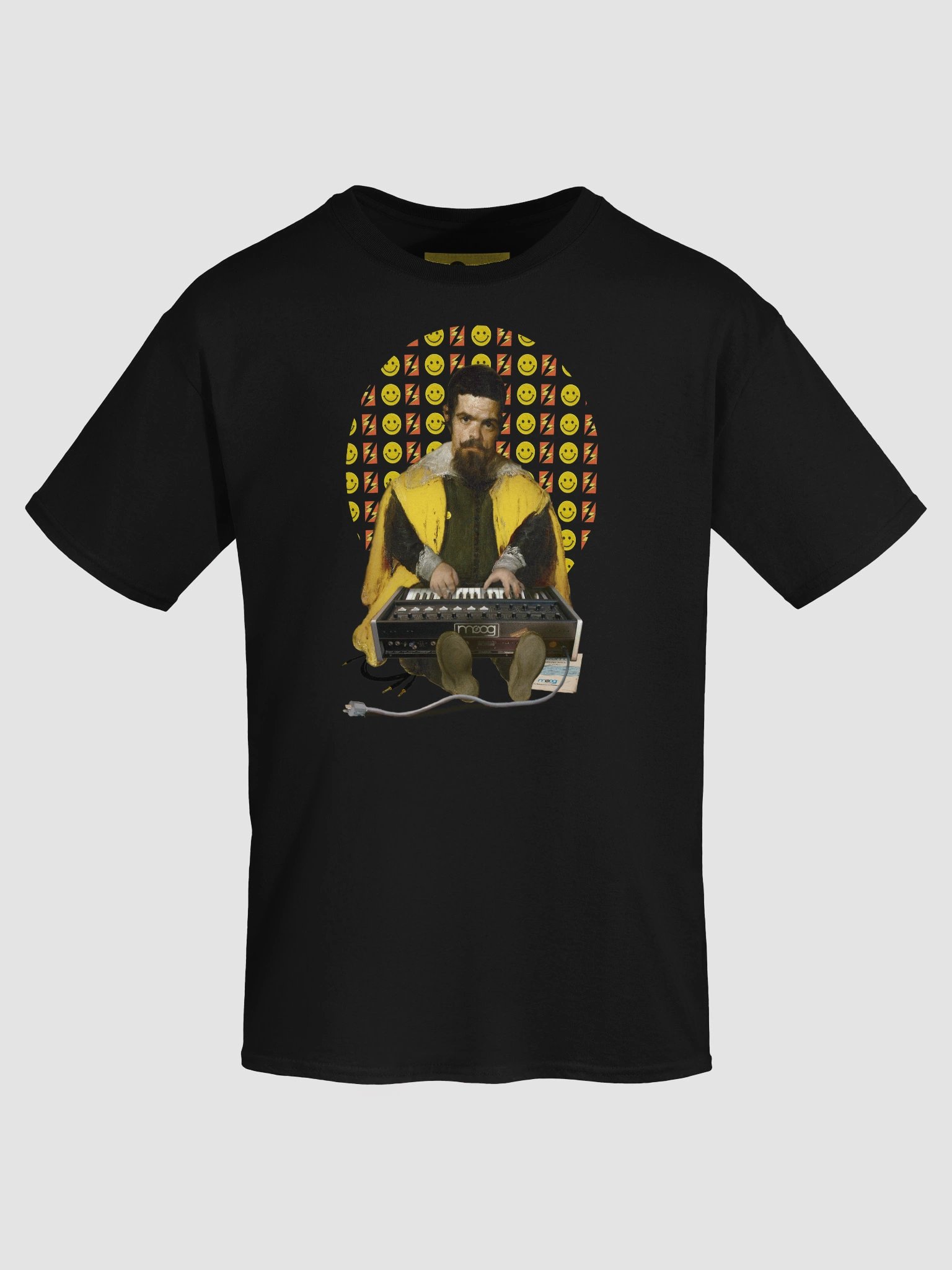 El Micromoog del Primo, Micromoog tribute by Frank Fonik, Synths Techno EDM Unisex t-shirt product image (31)