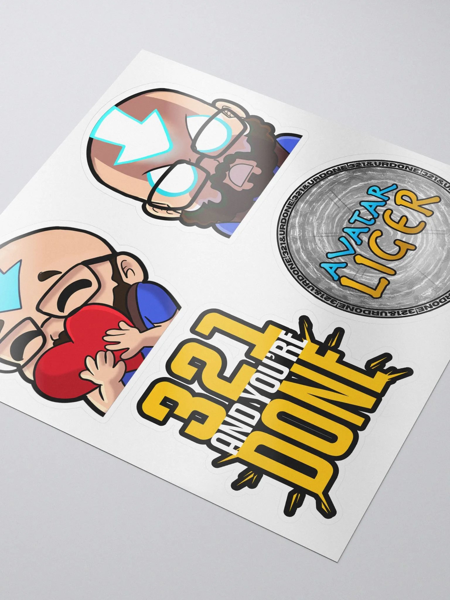 Liger Sticker Pack 3 product image (3)
