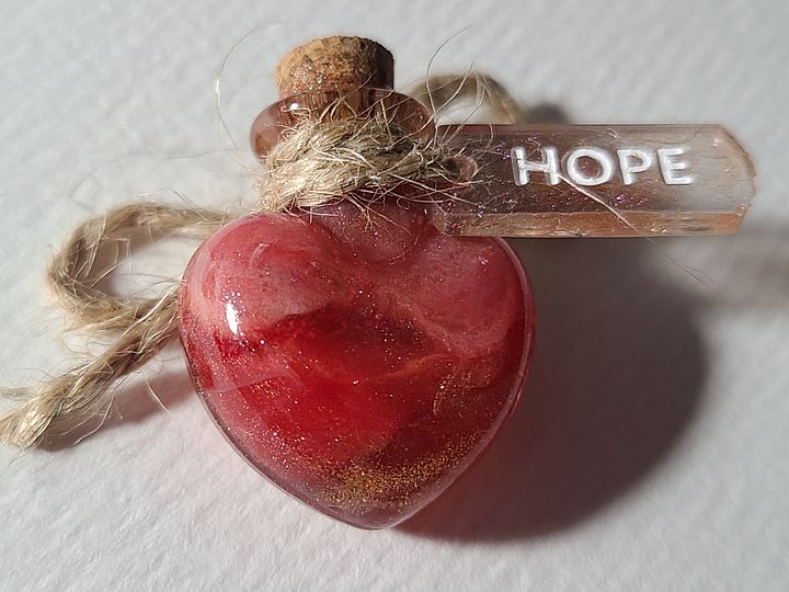 Heart Jar #16 - HOPE product image (1)