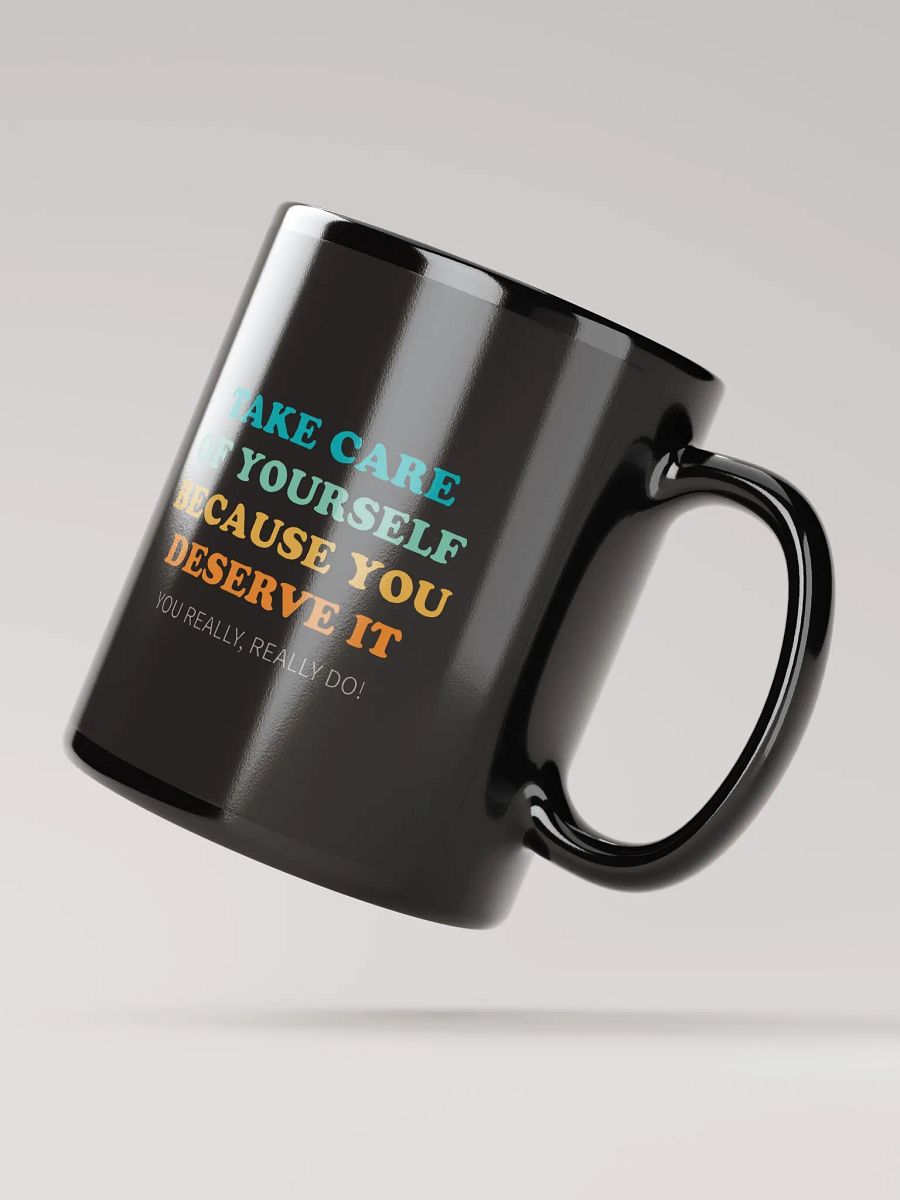 Take Care - Black Mug product image (4)
