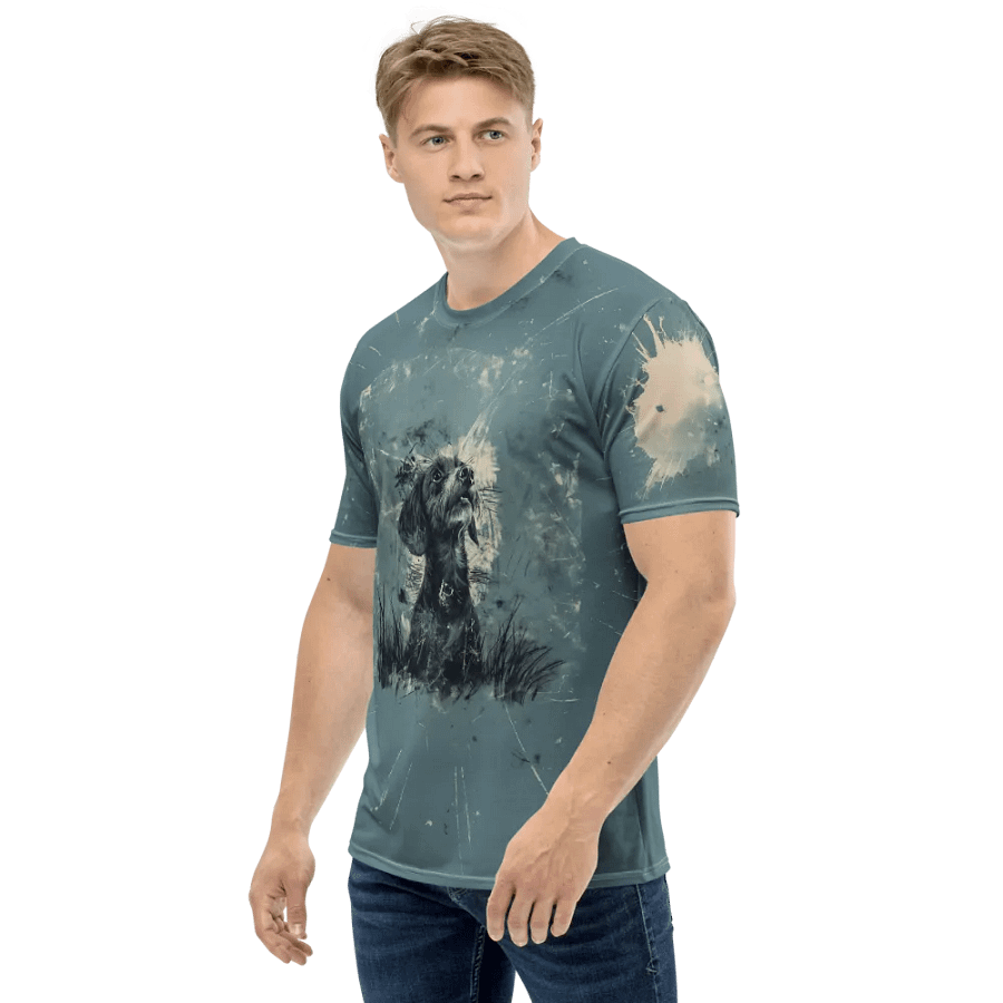 Tričko Jezevčík, modrý product image (3)