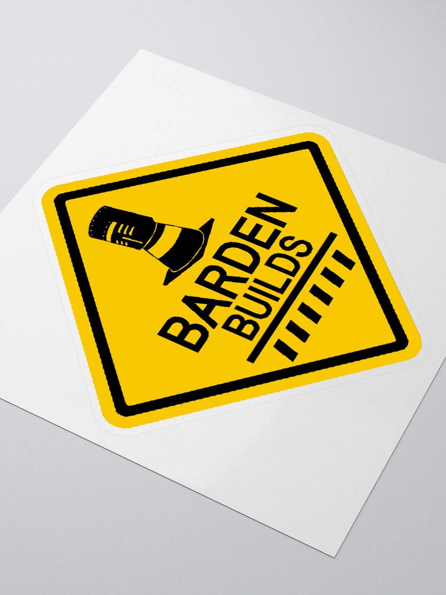 BARDEN BUILDS Logo Sticker product image (3)