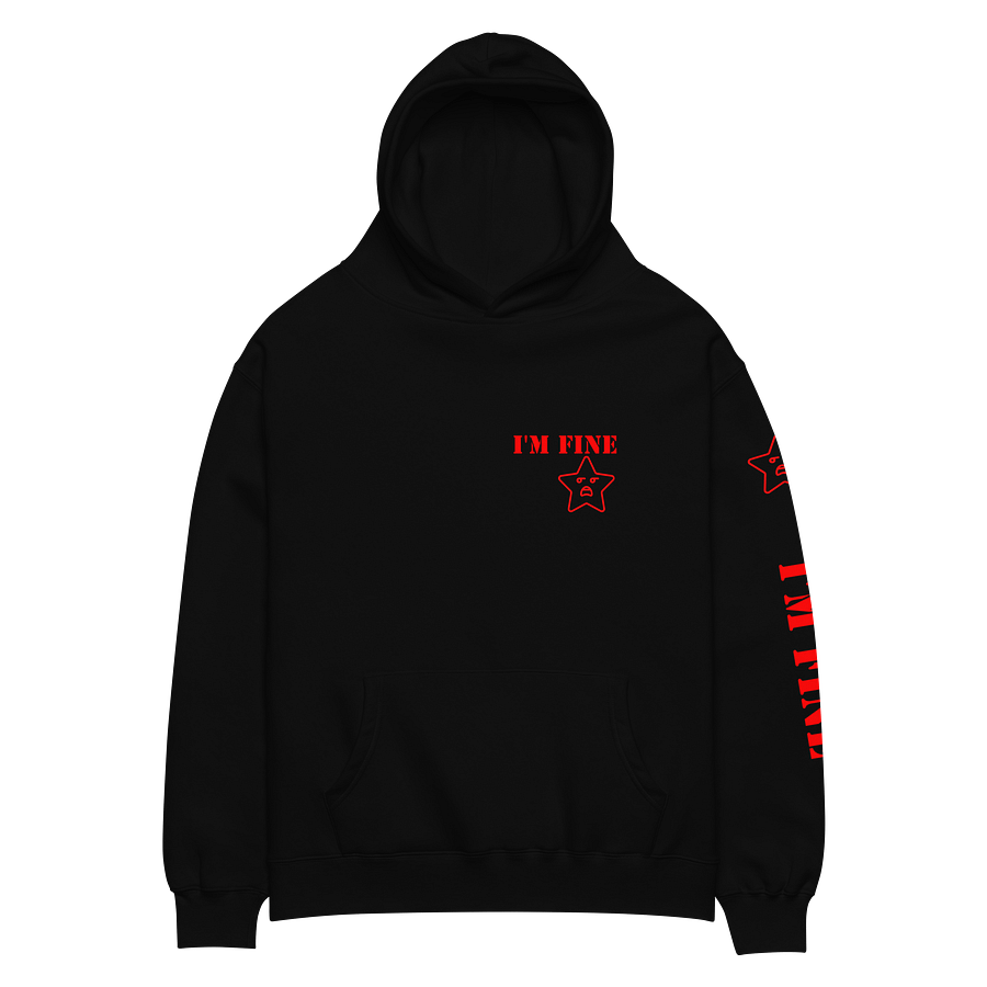 I'M FINE AMP Oversized Hoodie product image (7)