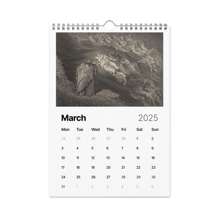 INFERNO 2025 calendar! product image (4)