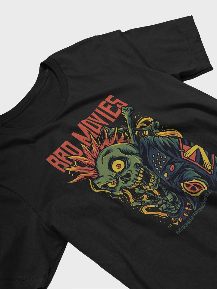 Bad Movies Skull Punk Soft T-Shirt product image (2)