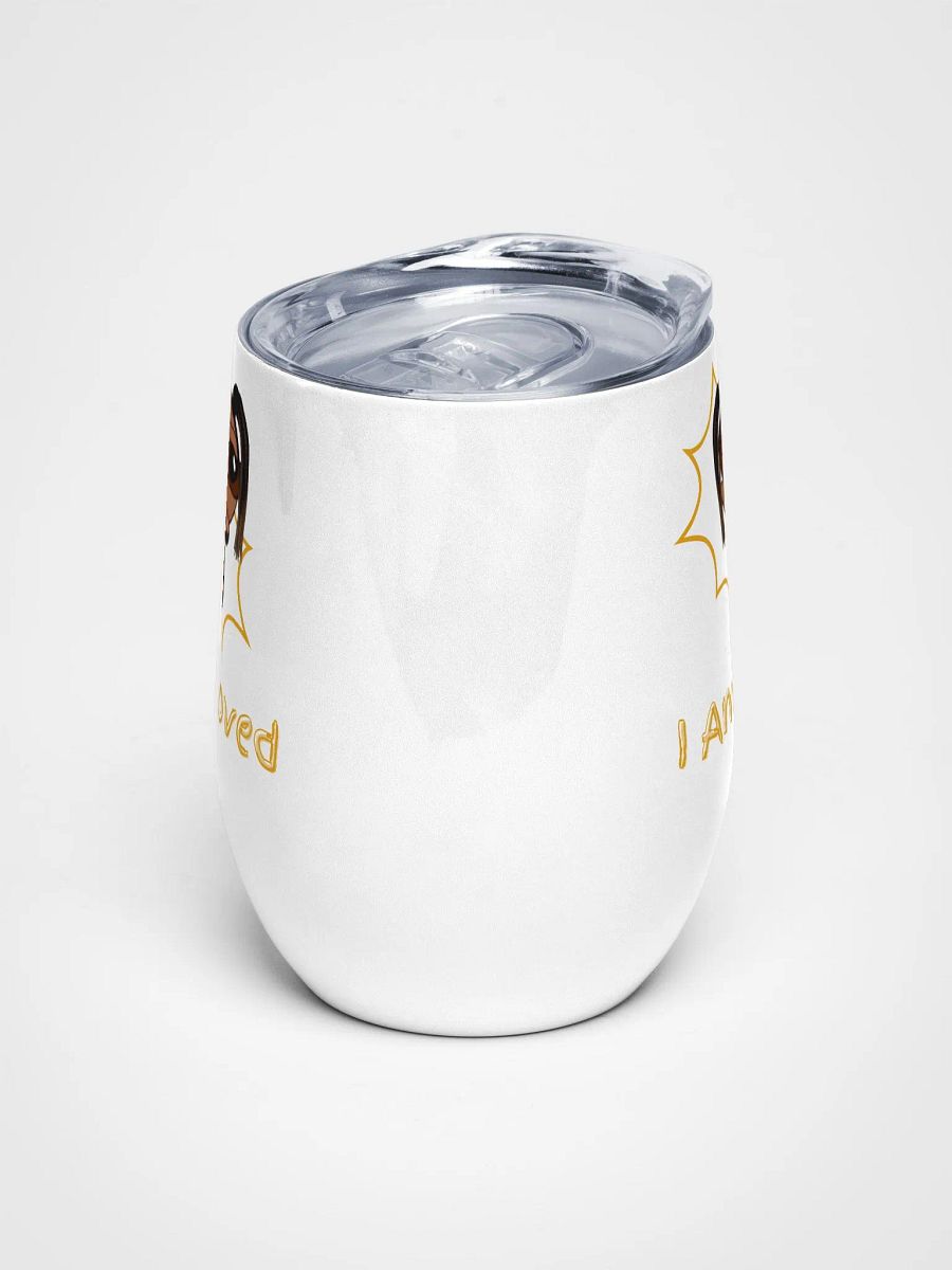 I Am Loved Wine Tumbler product image (2)