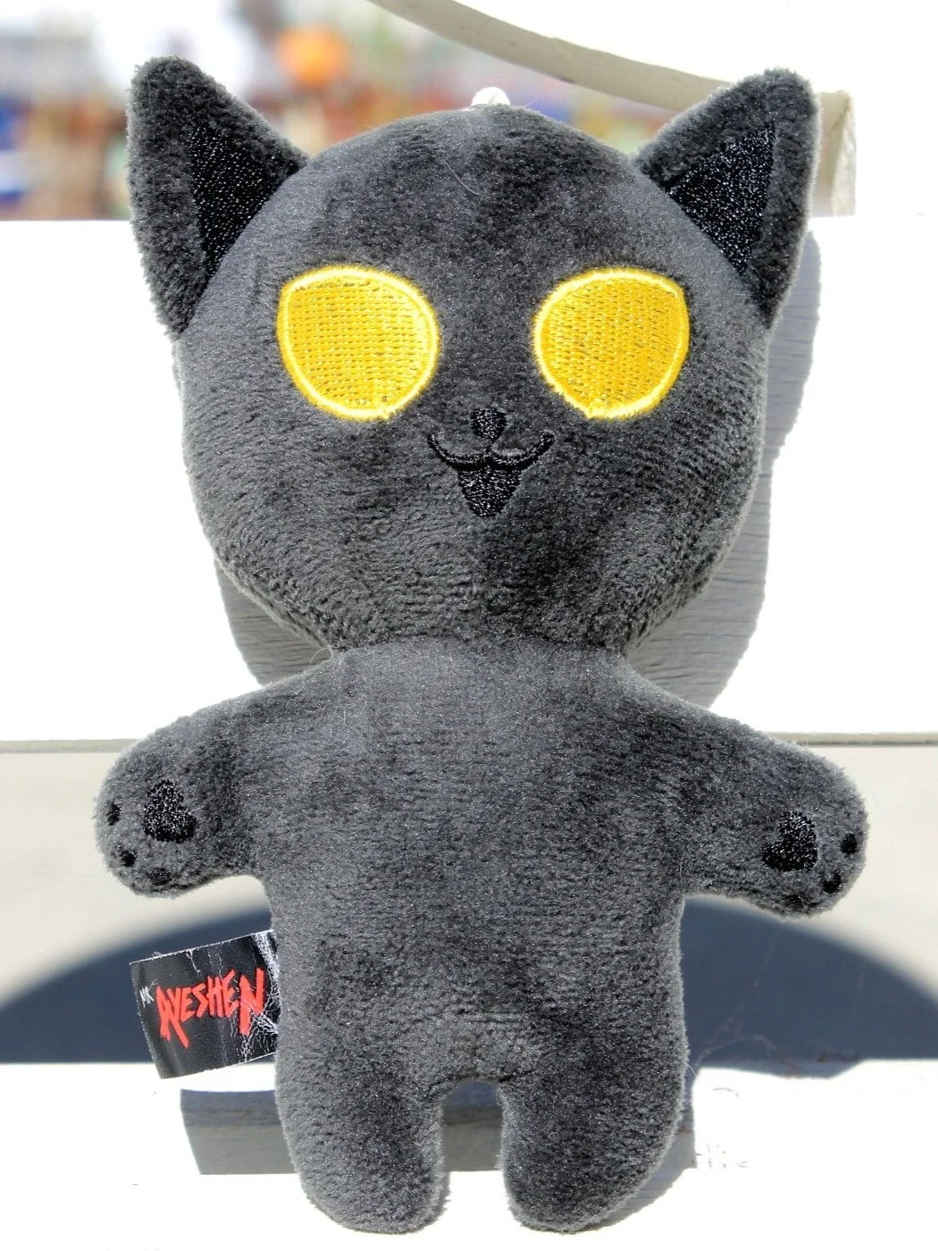 Dark Nyaight Keychain Plushie product image (1)