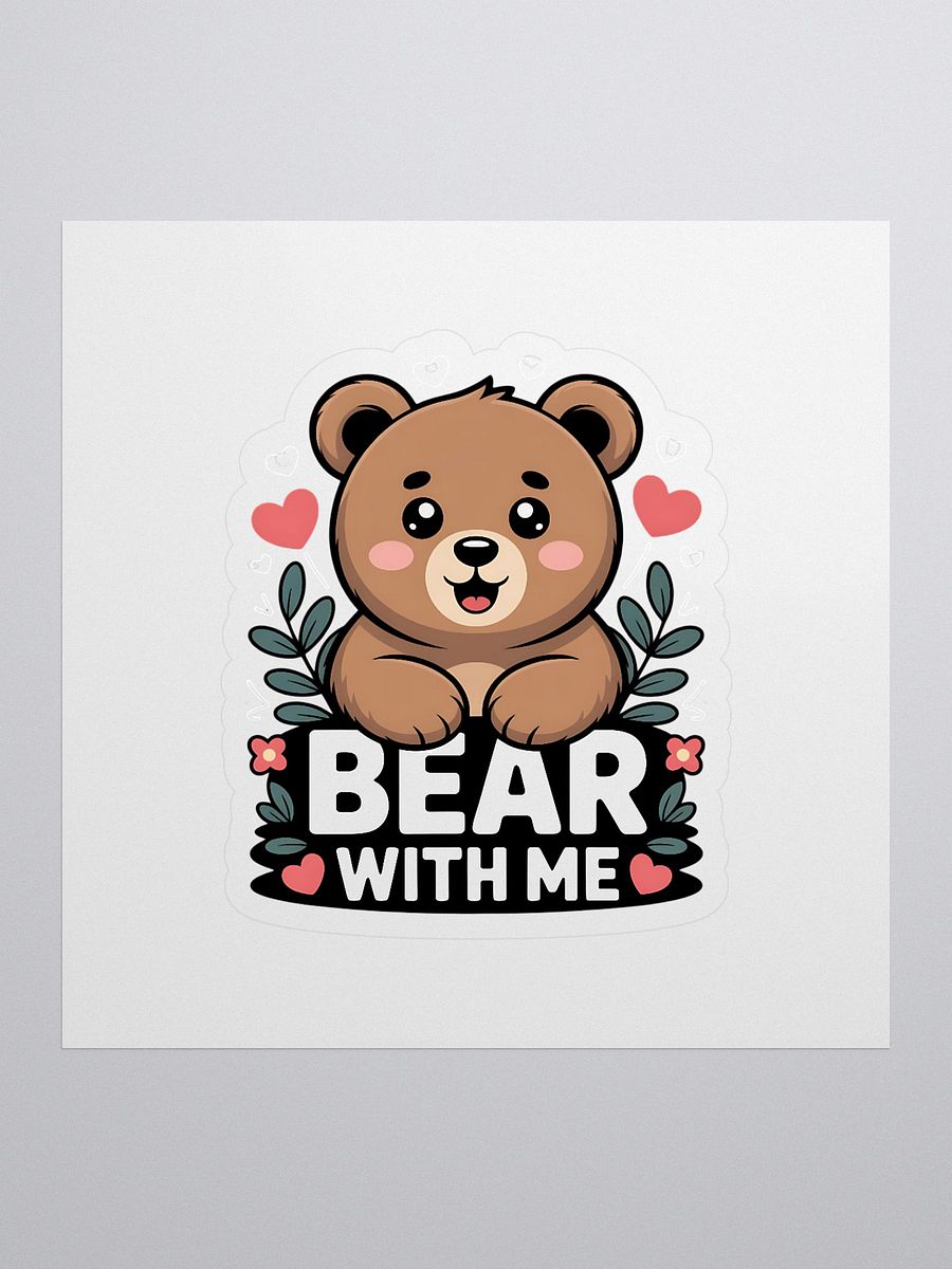 Bear With Me Kiss-Cut Stickers product image (1)