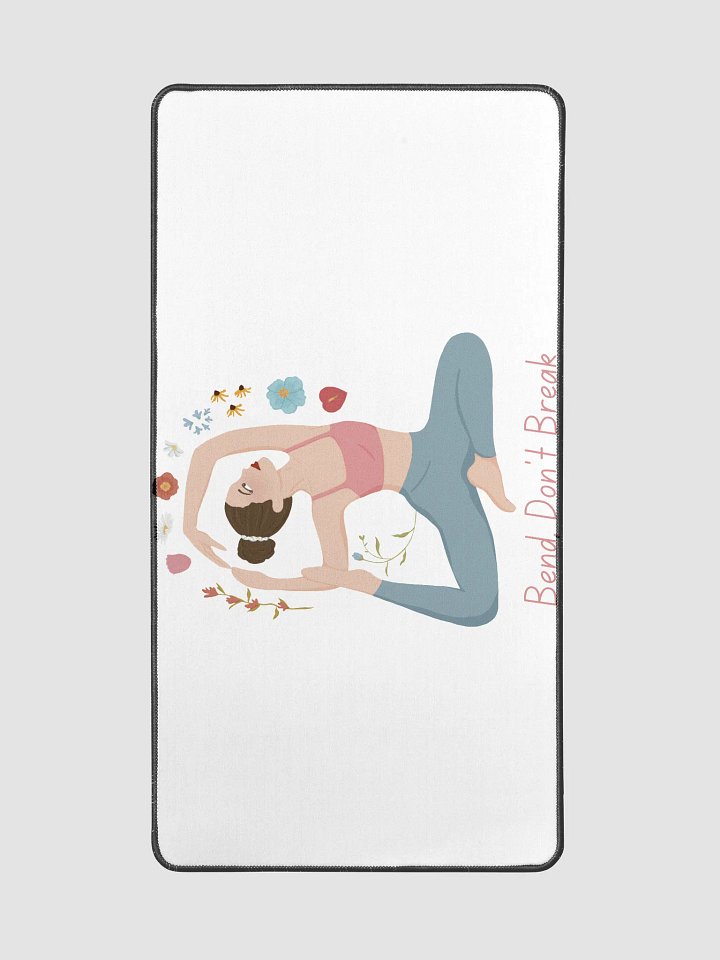 Yoga Resilience Desk Mat - "Bend, Don't Break" Theme product image (2)