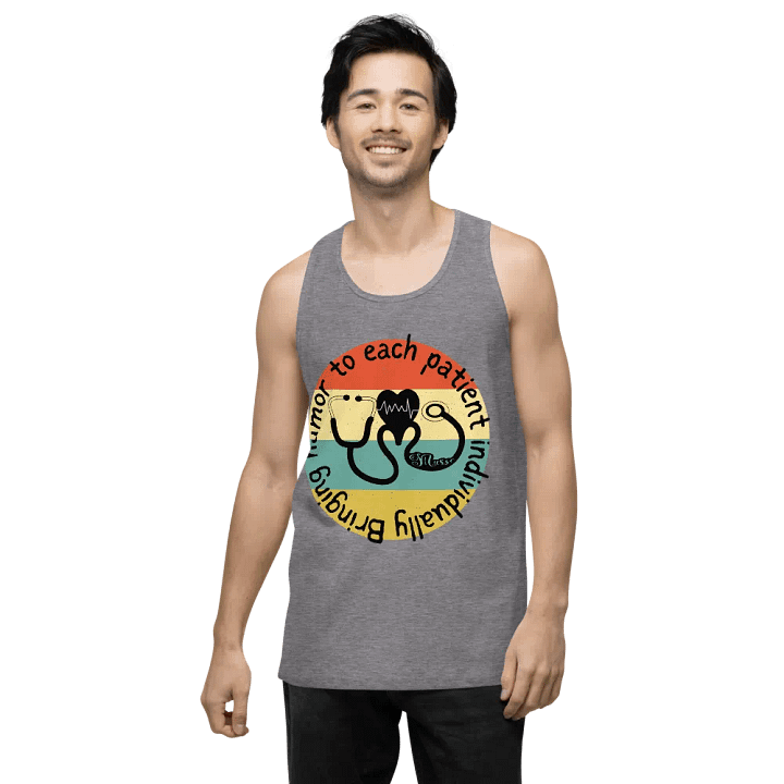 Bringing humor to each patient individually Men's Tank Top product image (46)