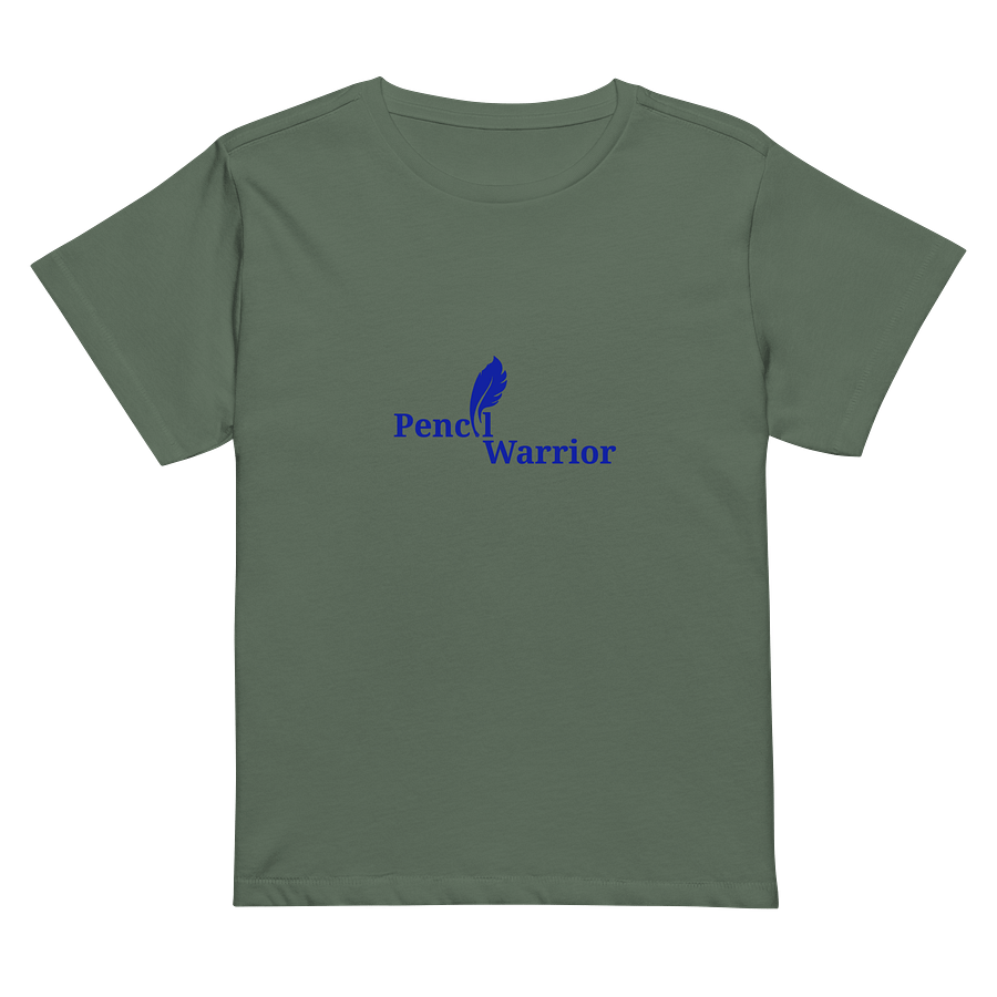 Pencil Warrior Women's High-Waisted Tee product image (2)